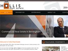 Tablet Screenshot of hollisrealestate.net